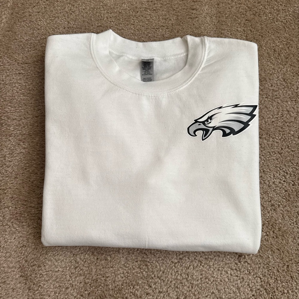 White Philadelphia Sweatshirt -  XS adult